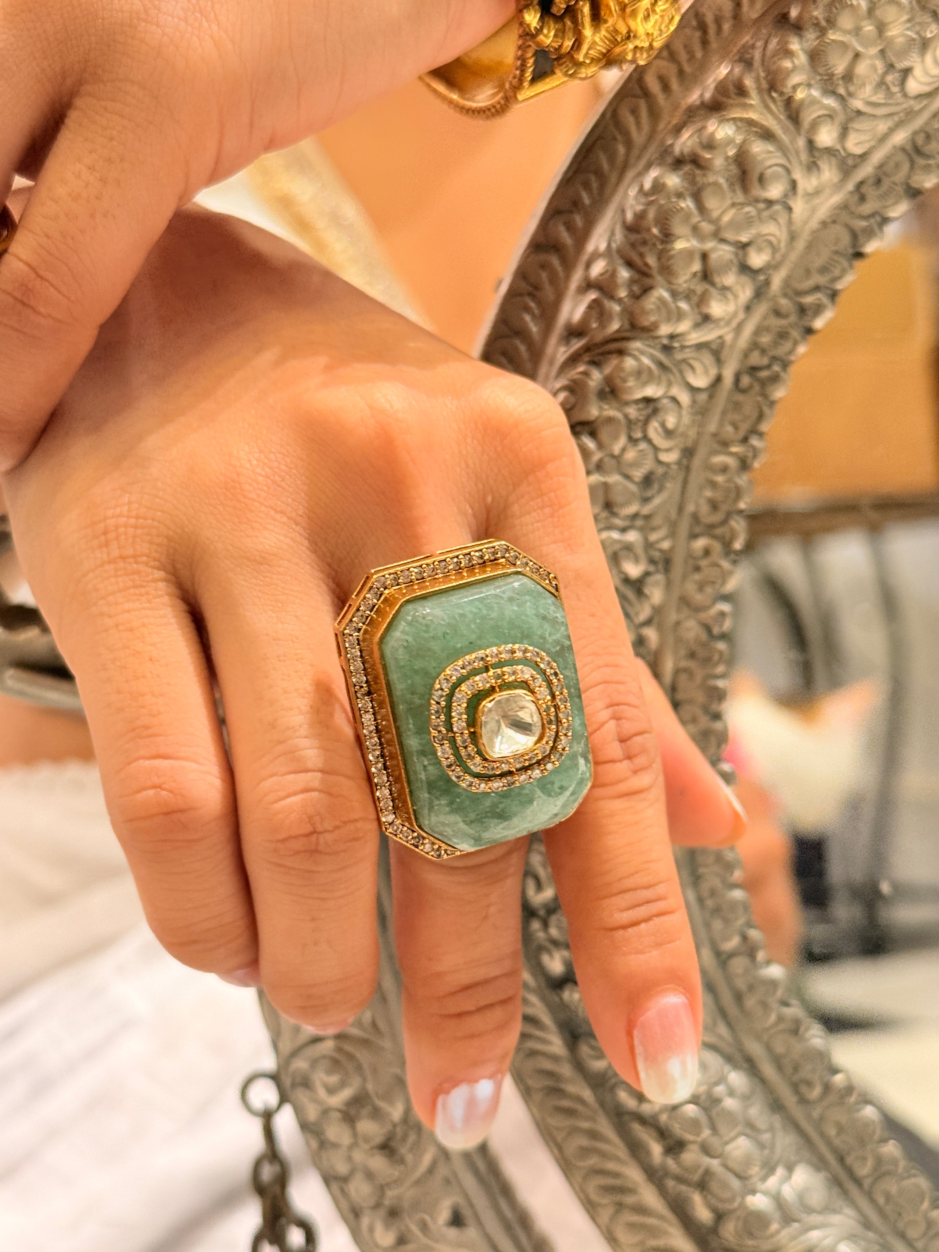 Labradorite Ring