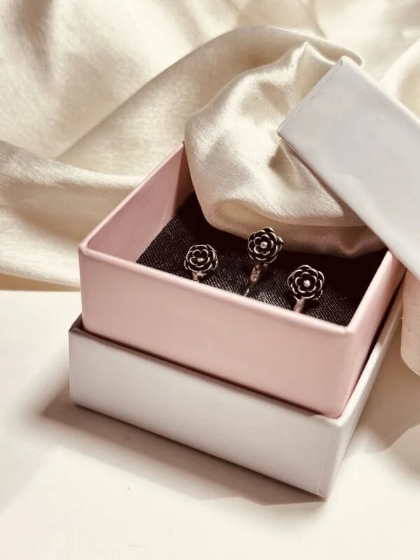 Rose Flower Nose Clip