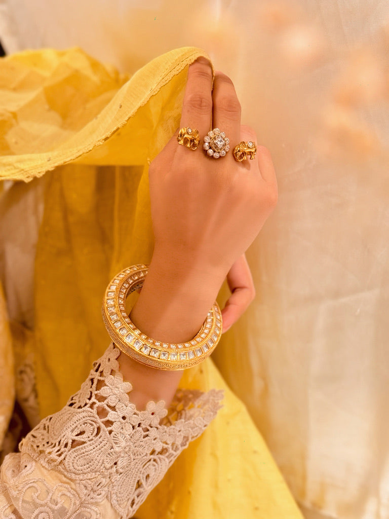 Ramdari Kundan Bangle